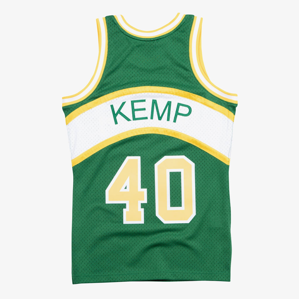 Shawn Kemp Seattle Supersonics 1994-95 Swingman Jersey product image 3, provided for visual reference and product detail