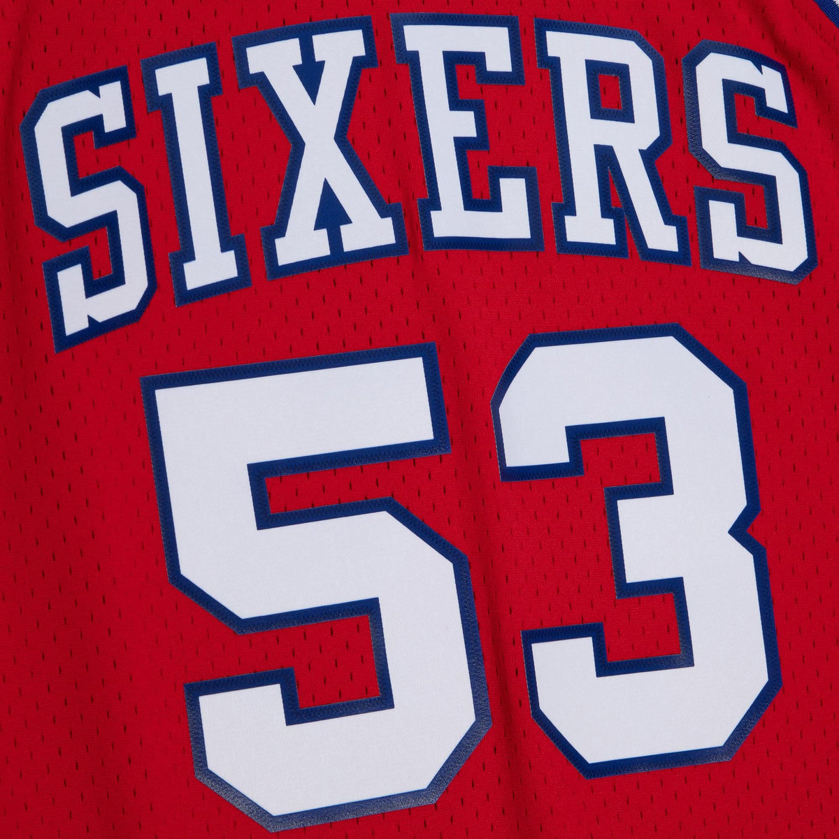 Darryl Dawkins Philadelphia 76ers 1979 Dark Authentic Jersey - University Red product image 5, provided for visual reference
