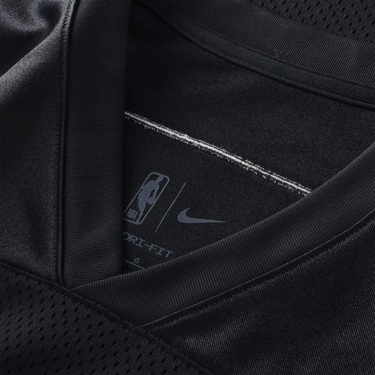 Boston Celtics Courtside Football Jersey - Black - Mens product image 5, provided for visual reference and product detail