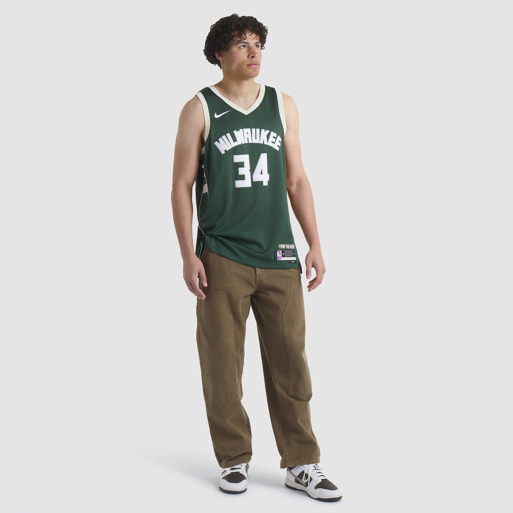 Giannis Antetokounmpo Milwaukee Bucks Swingman Icon Jersey product image 8, provided for visual reference and product detail