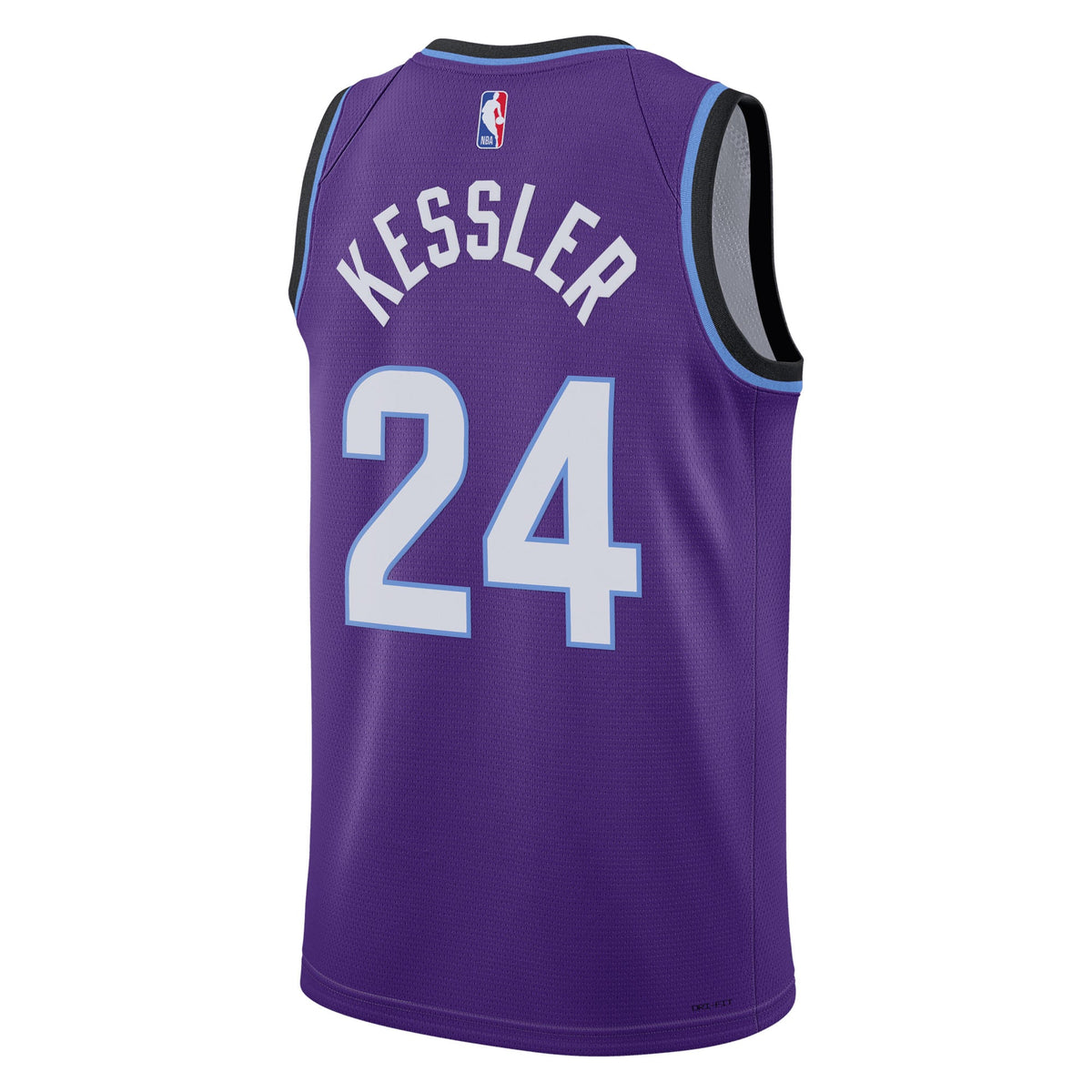 Walker Kessler Utah Jazz Icon Edition Replica Swingman Jersey - Purple - Youth product image 4, provided for visual