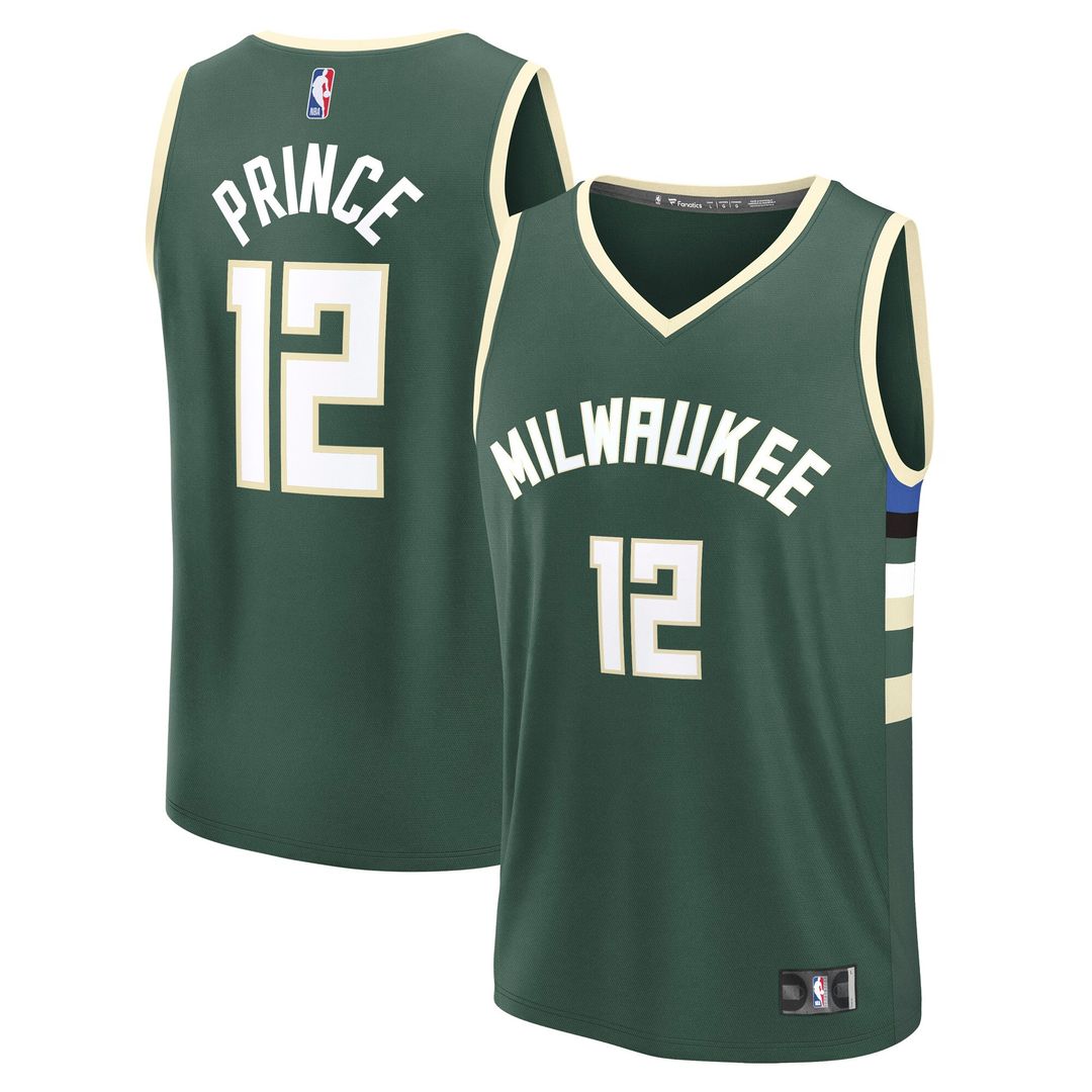 Milwaukee Bucks Taurean Prince Fanatics Fast Break Replica product image 1