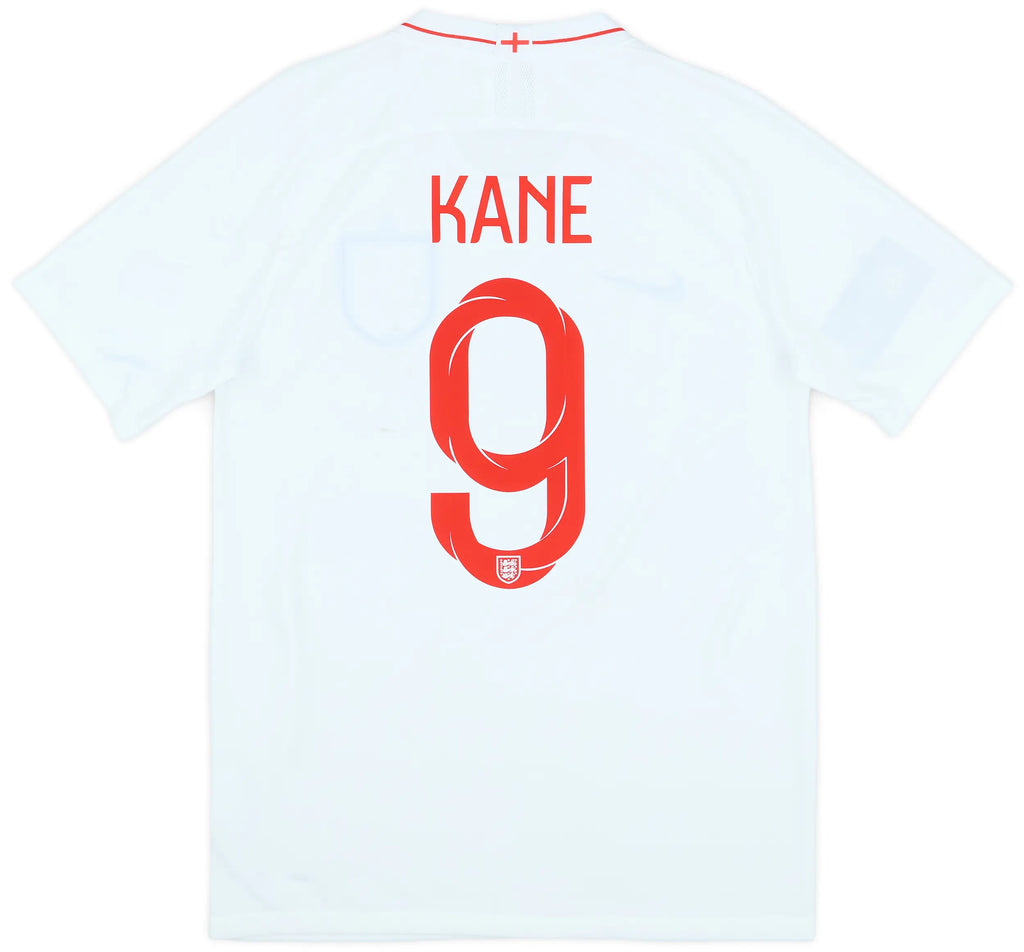2018-2019 England Home Shirt Kane #9 - (M) product image 1, provided for visual reference and product detail review