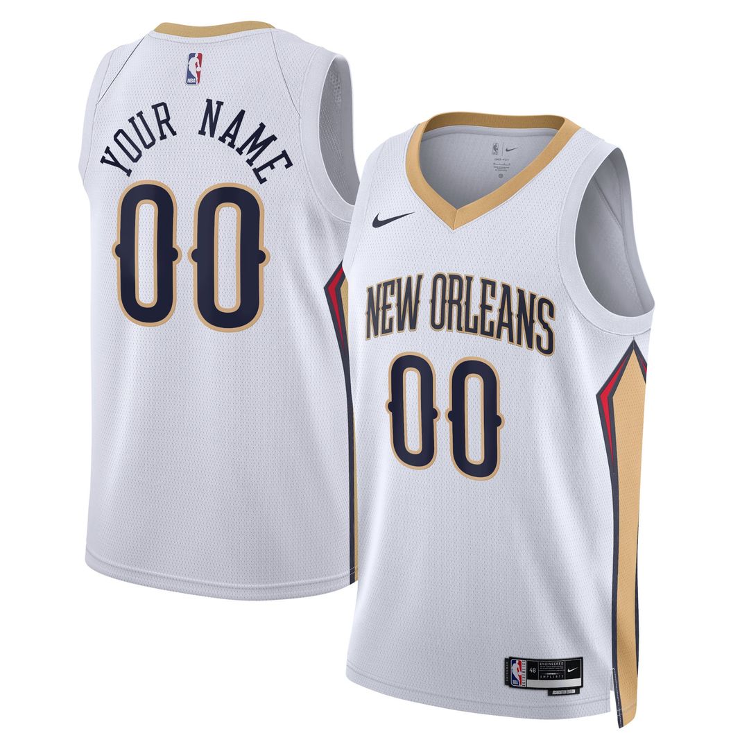 New Orleans Pelicans Nike Unisex Swingman Custom Jersey product image 1