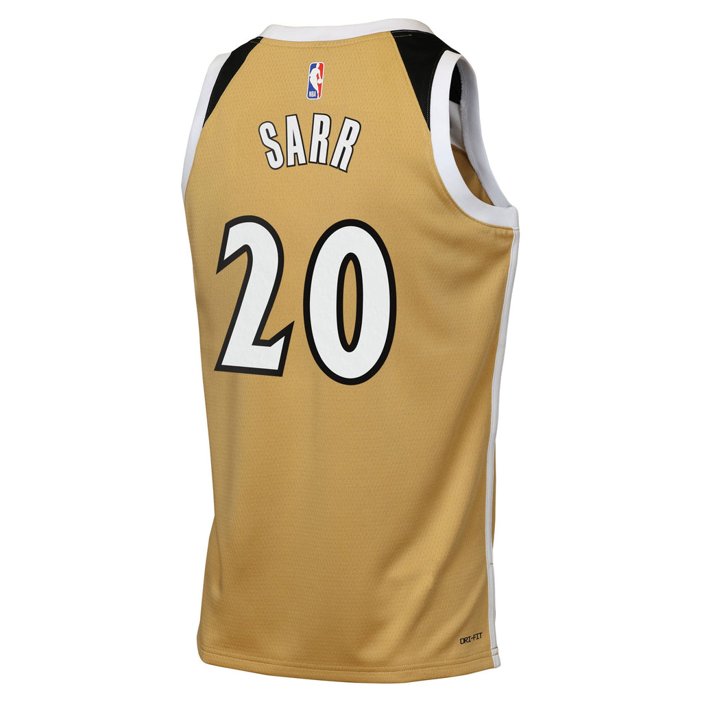Alex Sarr Washington Wizards 2025/26 City Edition Swingman Jersey - Tan - Youth product image 4, provided for visual
