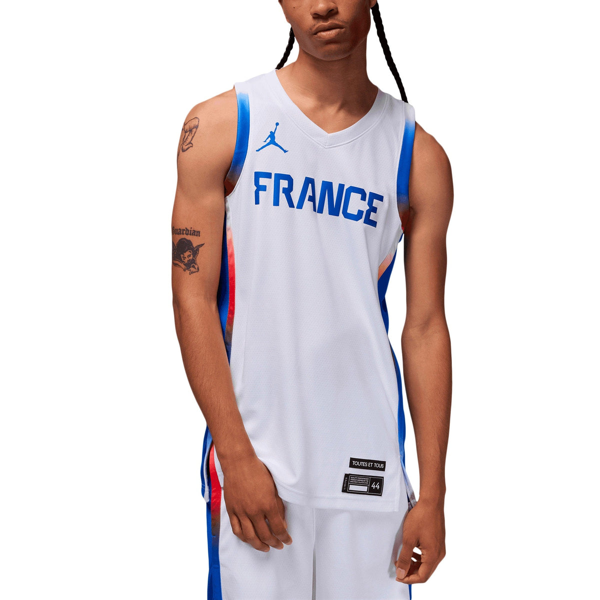 France Basketball Olympics Limited Home Jersey - Unisex product image 2, provided for visual reference and product detail