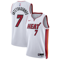 Giannis Antetokounmpo Miami Heat Association Edition Swingman Jersey - White - Unisex product image 1, provided for visual