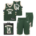 Giannis Antetokounmpo Milwaukee Bucks Replica Icon Jersey - Infant product image 1, provided for visual reference and