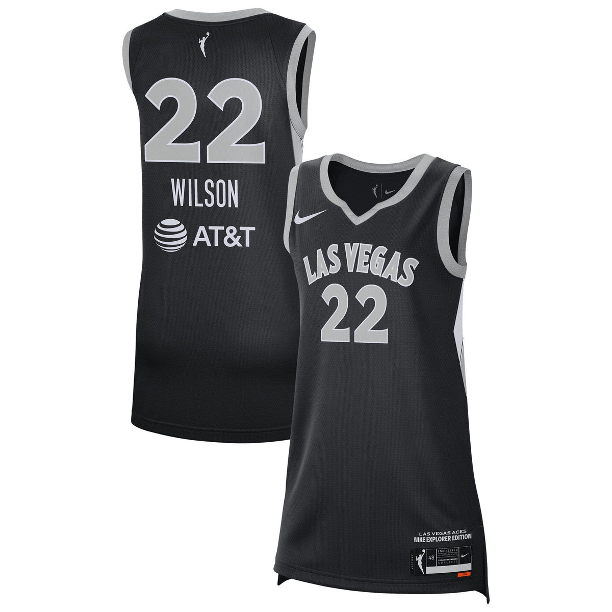 A'Ja Wilson Las Vegas Aces Jersey - Unisex product image 2, provided for visual reference and product detail review