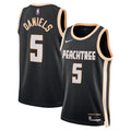 Dyson Daniels Atlanta Hawks 2025/26 City Edition Swingman Jersey - Black - Unisex product image 1, provided for visual