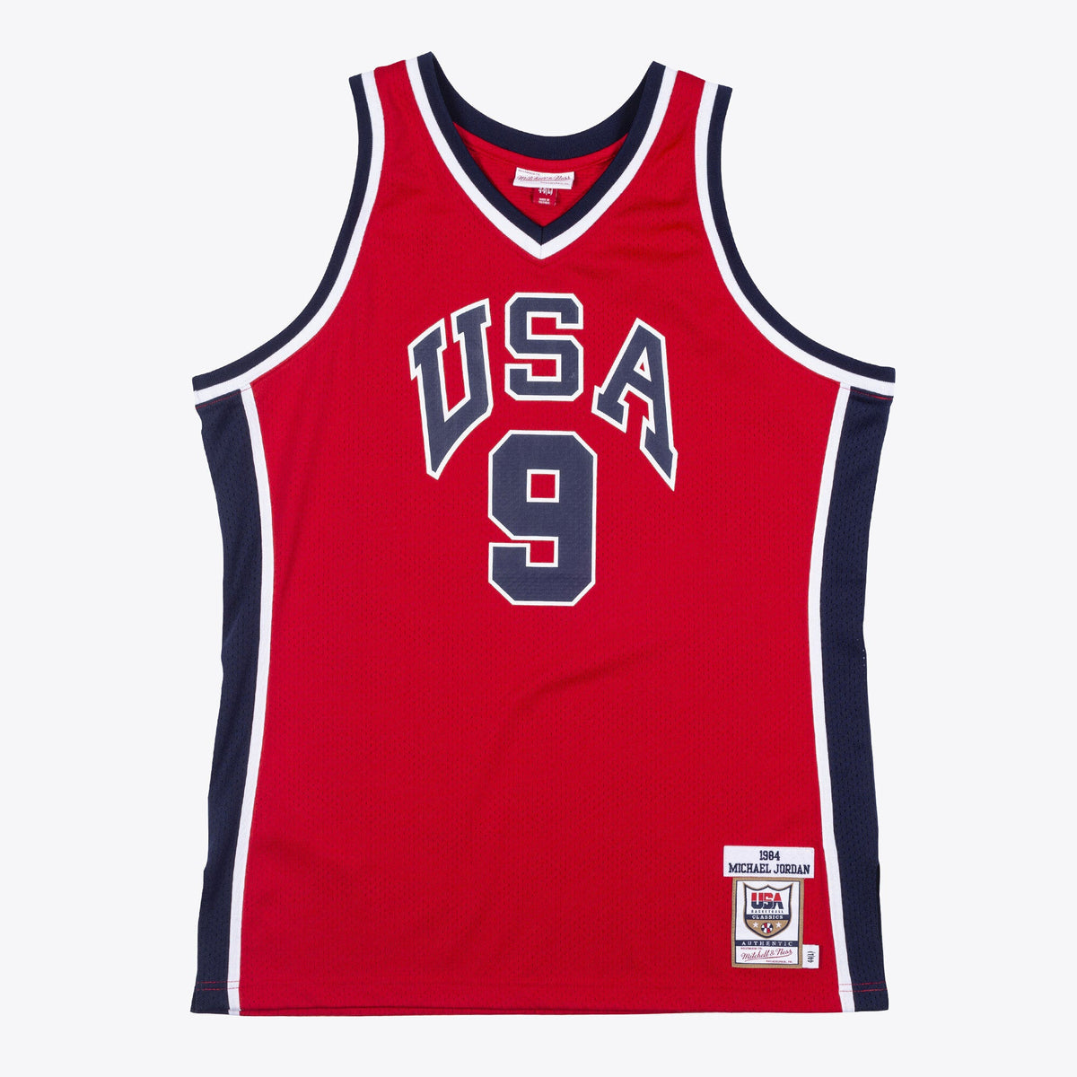 Michael Jordan USA Basketball 1984 Authentic Jersey product image 2, provided for visual reference and product detail review