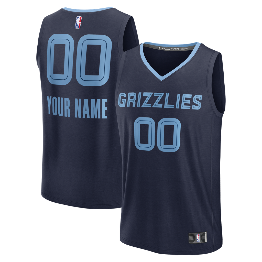 Memphis Grizzlies Fanatics Youth Fast Break Custom Jersey product image 1