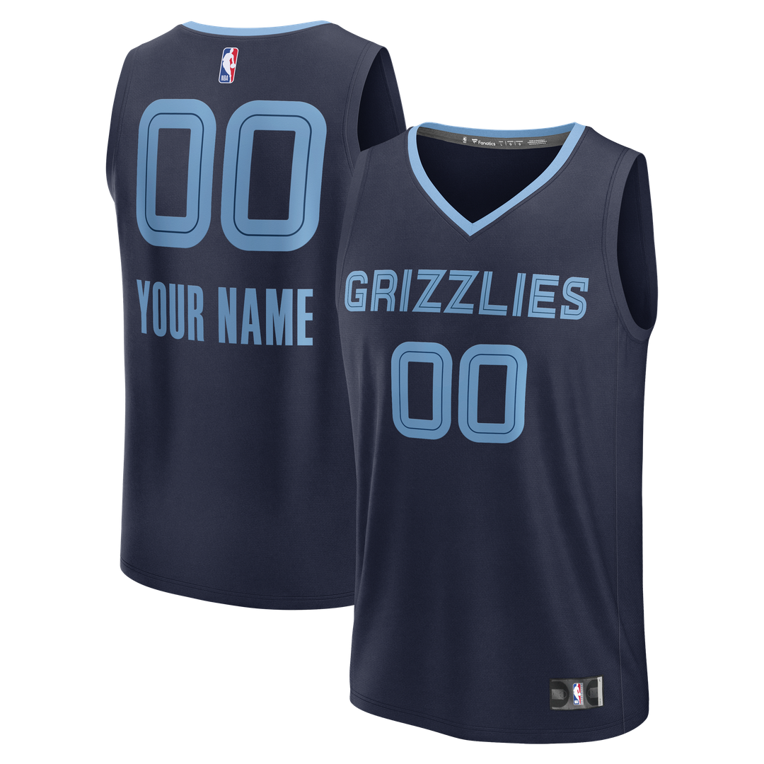 Memphis Grizzlies Fanatics Youth Fast Break Custom Jersey product image 1