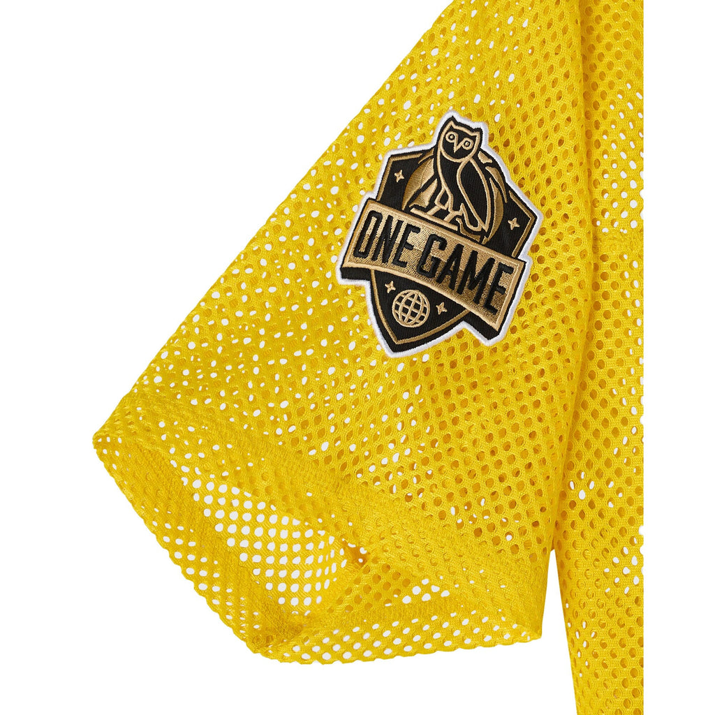Los Angeles Lakers OVO Mesh Football Jersey - Mens product image 7, provided for visual reference and product detail review