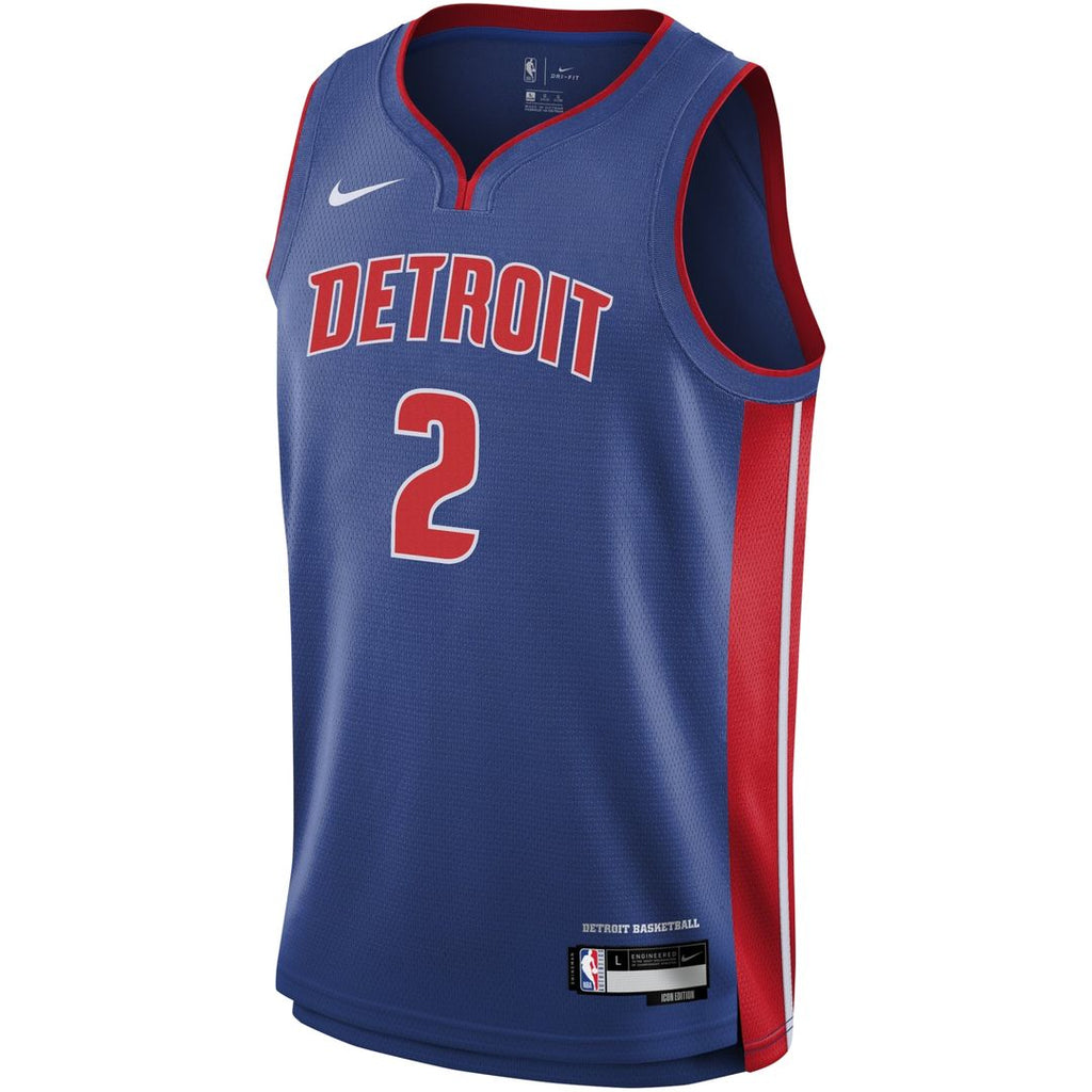Detroit Pistons Cade Cunningham Nike Youth Swingman Jersey product image 2