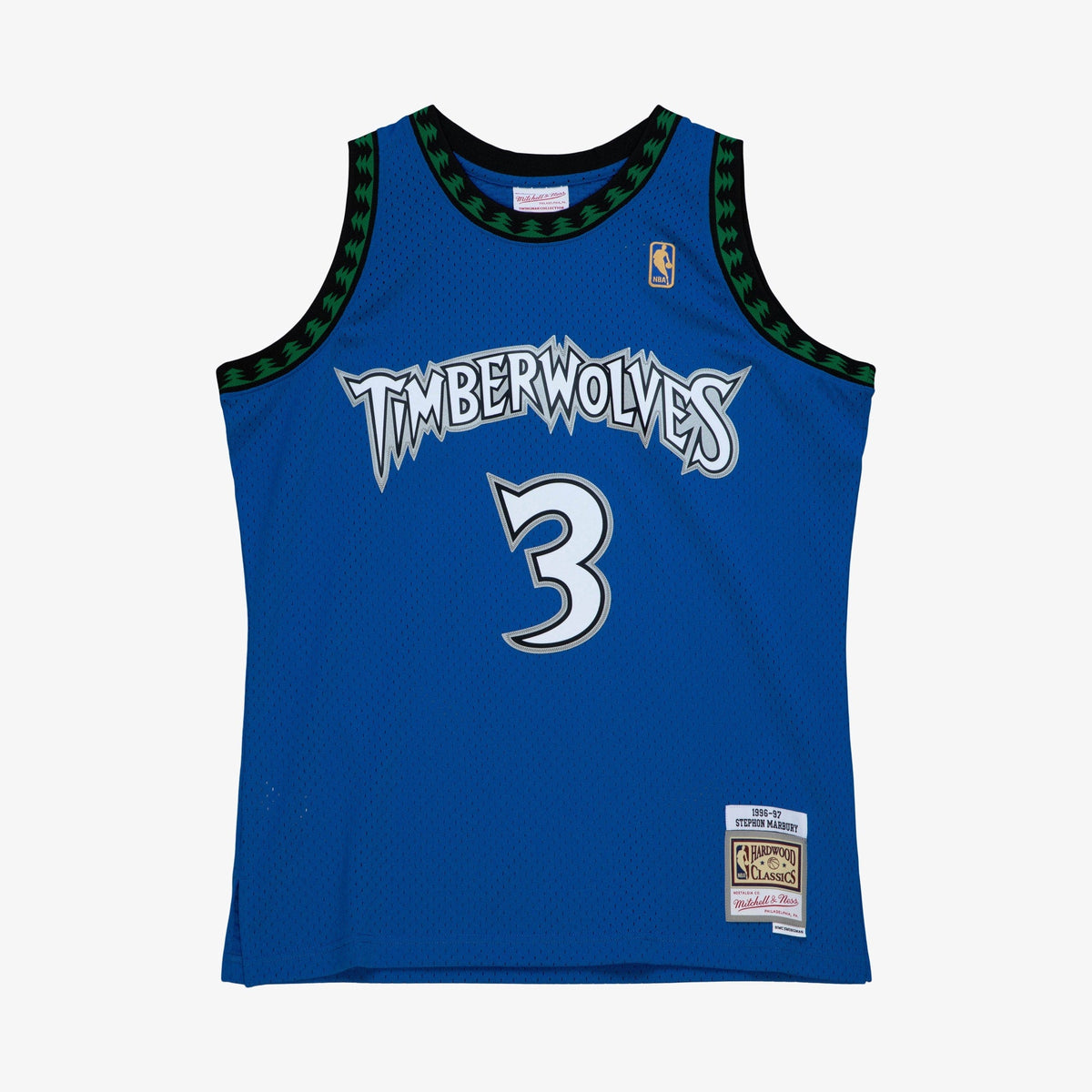 Stephon Marbury Minnesota Timberwolves Swingman Alternate Jersey - Mens product image 3, provided for visual reference and