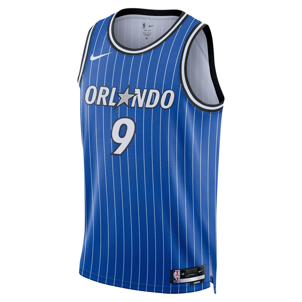 Nikola Vučević Orlando Magic Icon Edition Swingman Jersey - Blue - Unisex product image 3, provided for visual reference and