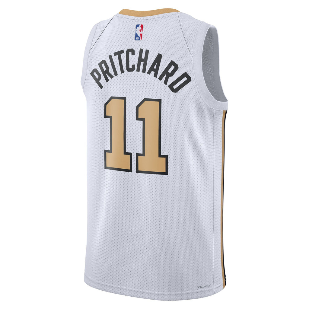 Payton Pritchard Boston Celtics 2025/26 City Edition Swingman Jersey - White - Unisex product image 4, provided for visual