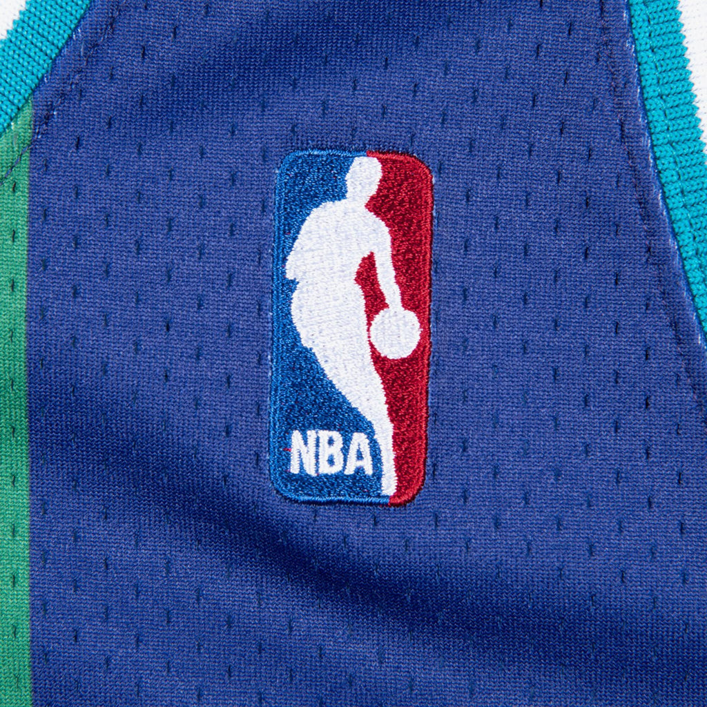 Alonzo Mourning Charlotte Hornets 1994-95 Authentic Alternate Jersey product image 5, provided for visual reference and