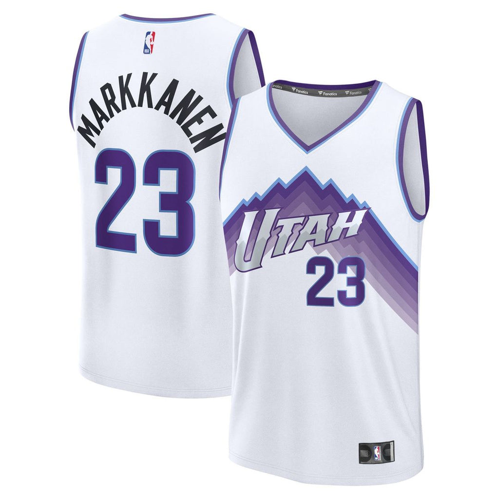 Utah Jazz Lauri Markkanen Fanatics Fast Break Replica product image 1