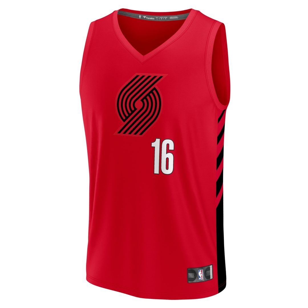 Portland Trail Blazers Yang Hansen Fanatics Fast Break product image 2
