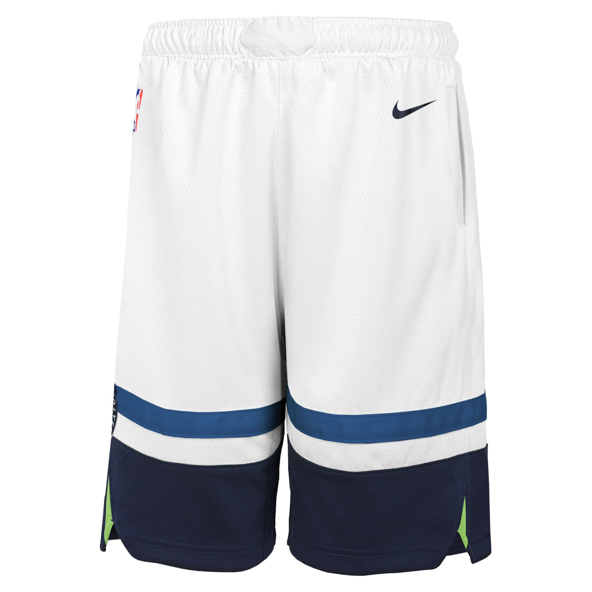Minnesota Timberwolves Swingman Association Shorts - Youth product image 3, provided for visual reference and product detail