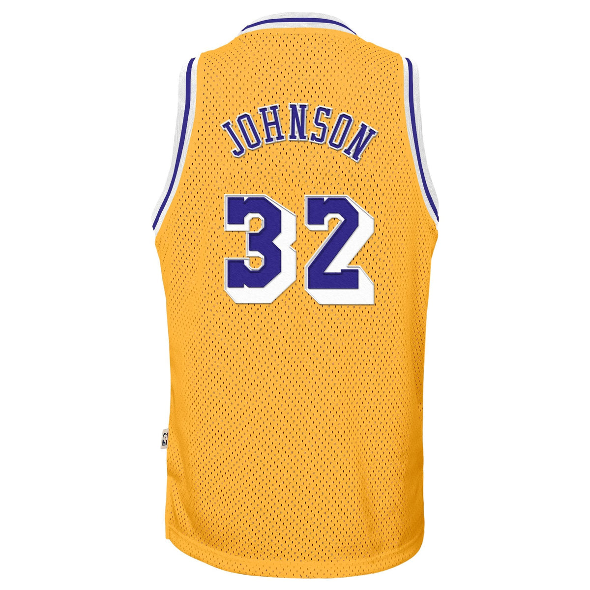 Magic Johnson Los Angeles Lakers 1984-85 Hardwood Classics Swingman Home Jersey - Light Gold - Youth product image 2,