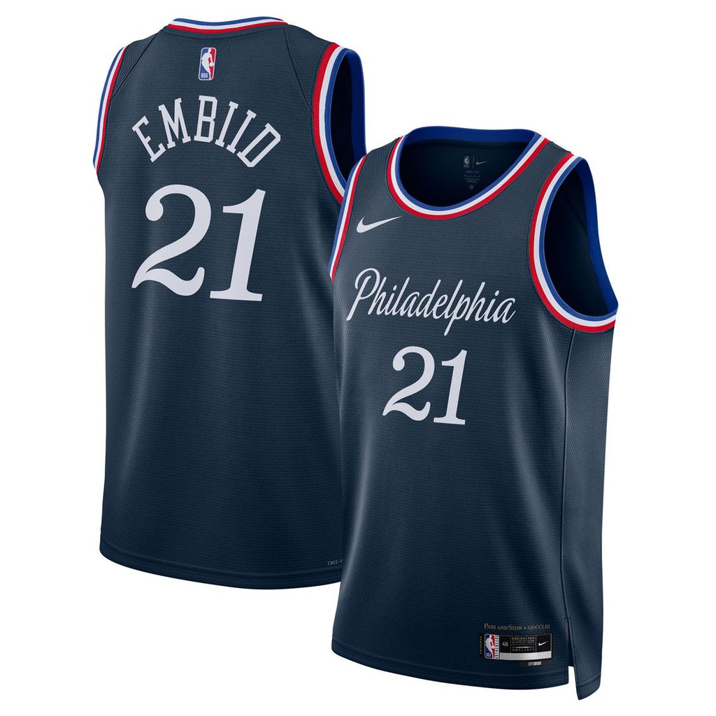 Philadelphia 76ers Joel Embiid Nike Unisex 2025/26 Swingman product image 1
