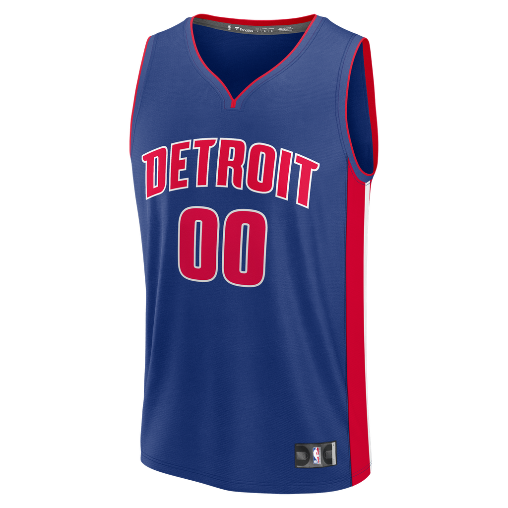 Detroit Pistons Fanatics Youth Fast Break Custom Jersey product image 2