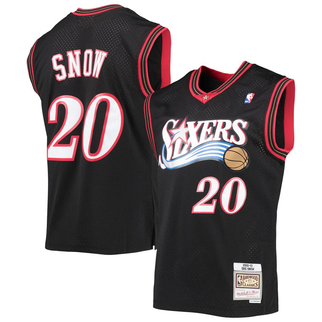 Philadelphia 76ers Eric Snow Mitchell & Ness 2000/01 product image 1