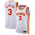 CJ McCollum Atlanta Hawks Association Edition Swingman Jersey - White - Unisex product image 1, provided for visual