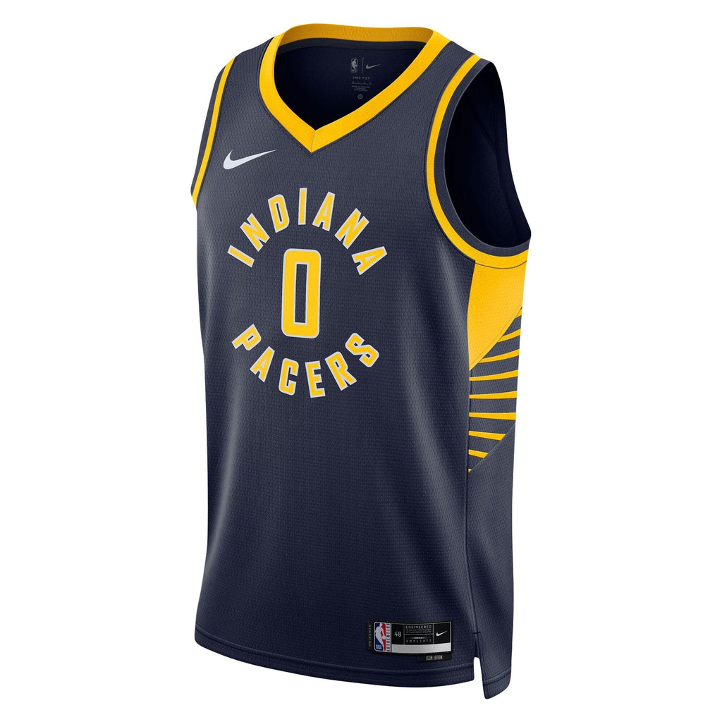 Tyrese Haliburton Indiana Pacers Icon Jersey - Unisex product image 3, provided for visual reference and product detail