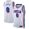 Paul George Philadelphia 76ers Association Edition Swingman Jersey - White - Unisex product image 1, provided for visual