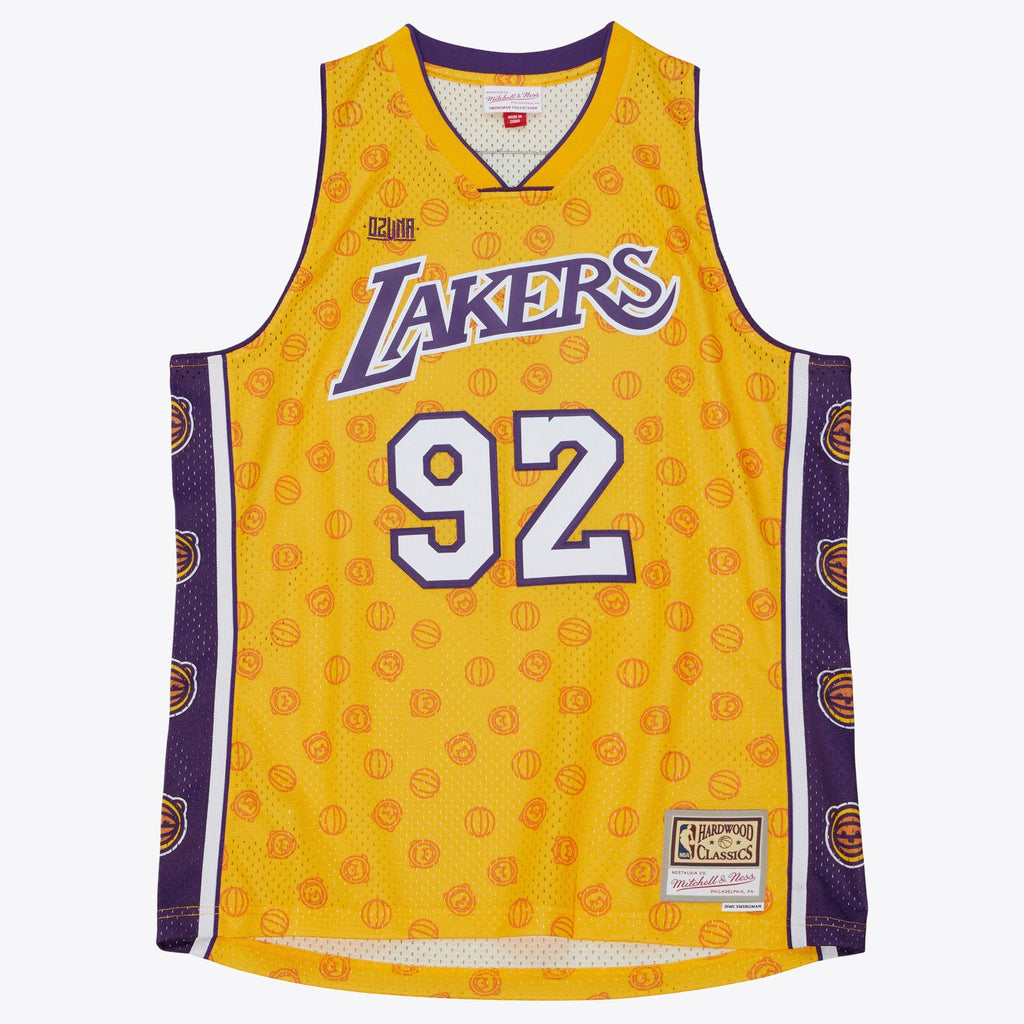 x Ozuna Los Angeles Lakers Swingman Jersey product image 1, provided for visual reference and product detail review