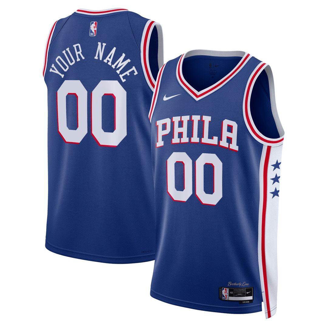 Philadelphia 76ers Nike Unisex 2022/23 Swingman Custom product image 7