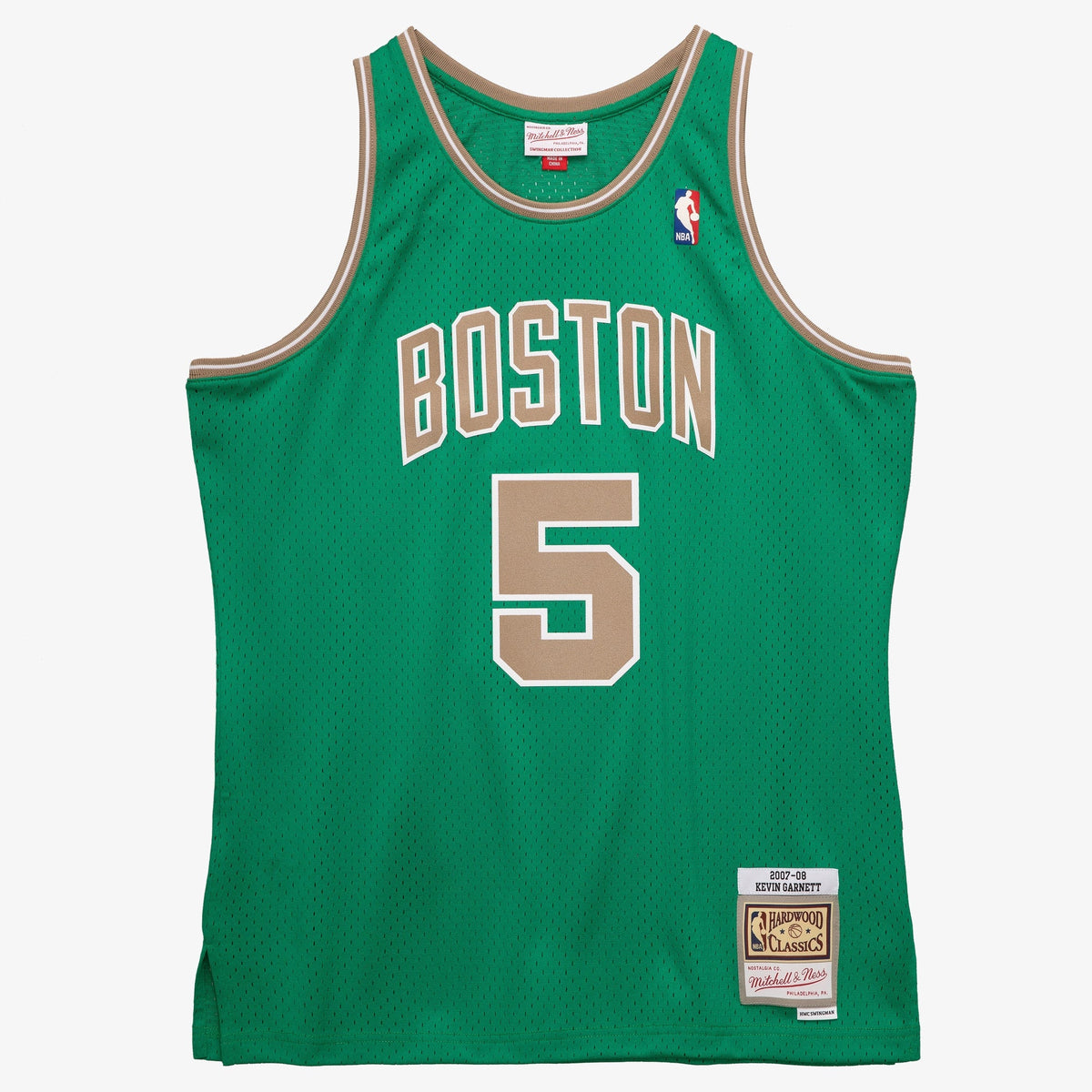 Kevin Garnett Boston Celtics 2007 Authentic Swingman Jersey - Kelly Green product image 3, provided for visual reference and