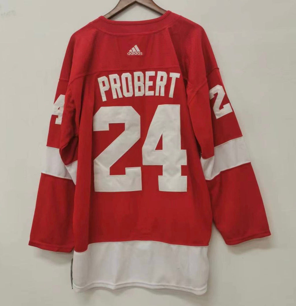 Bob Probert Detroit Red Wings Official NHL Adidas Jersey product image 1