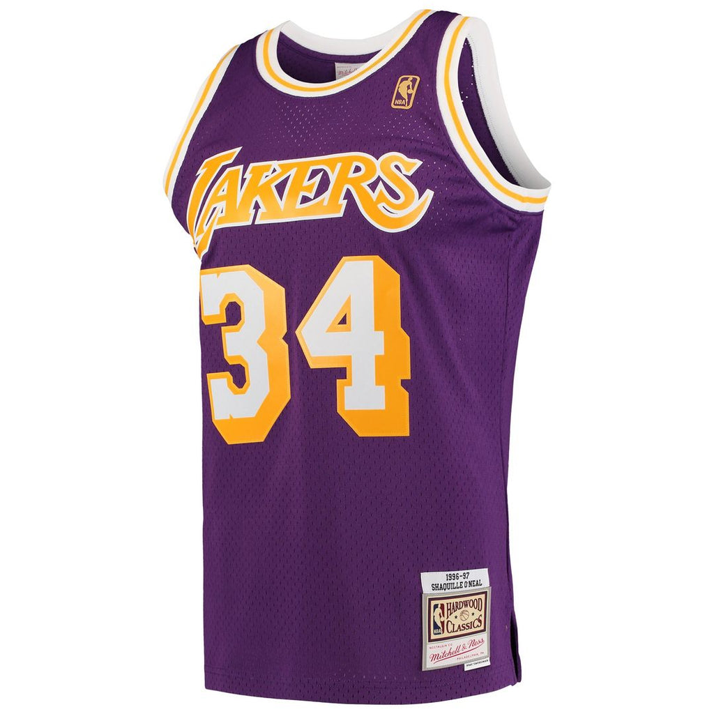 Los Angeles Lakers Shaquille O'Neal Mitchell & Ness 1996/97 product image 8