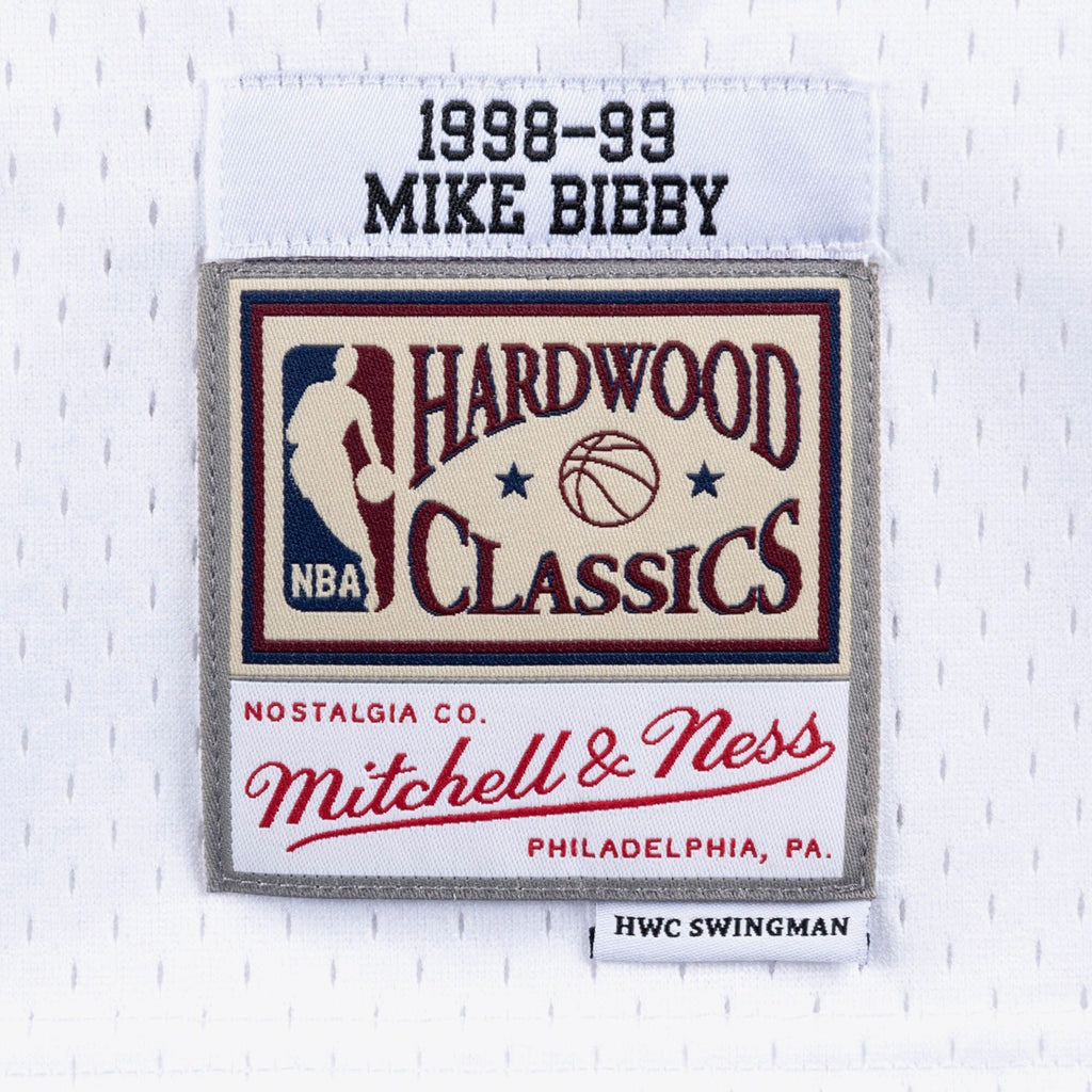Mike Bibby Vancouver Grizzlies Swingman Home Jersey - Mens product image 4, provided for visual reference and product detail