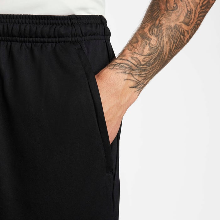 NIKE DRI-FIT PARK SHORTS - Black/White product image 3, provided for visual reference and product detail review