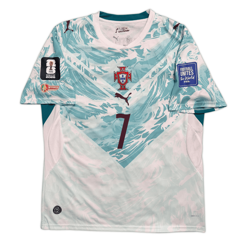 2026 WORLD CUP PORTUGAL AWAY Rof32 RONALDO JERSEY product image 2, provided for visual reference and product detail review