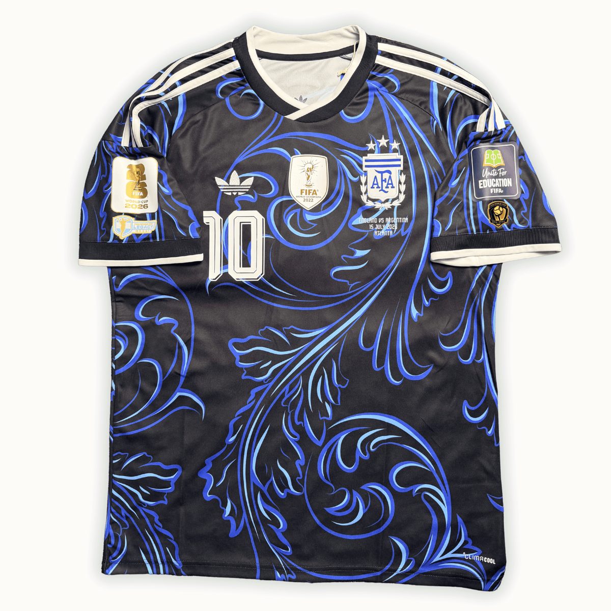 2026 Argentina Away 'Semi-Final' Messi Jersey product image 2, provided for visual reference and product detail review