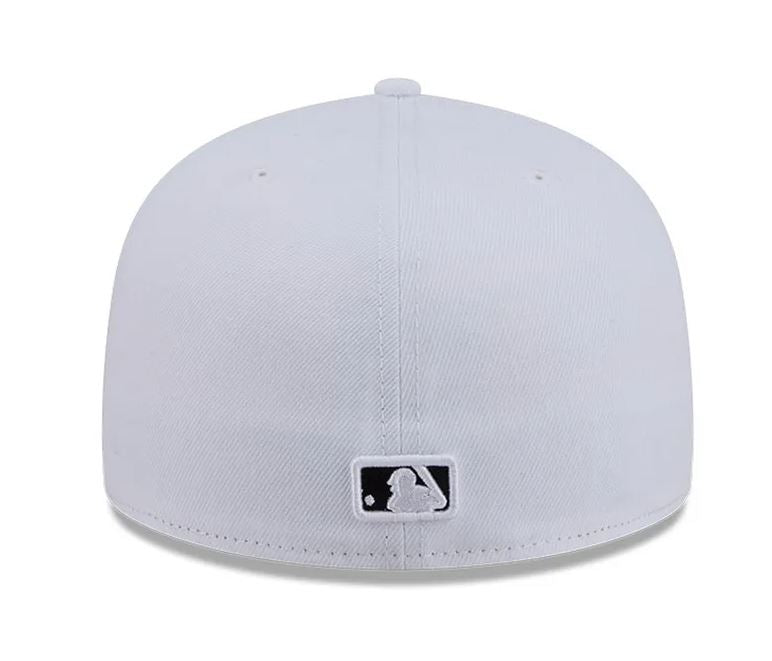 New Era Los Angeles Angels 59FIFTY Fitted - White/Black product image 4, provided for visual reference and product detail