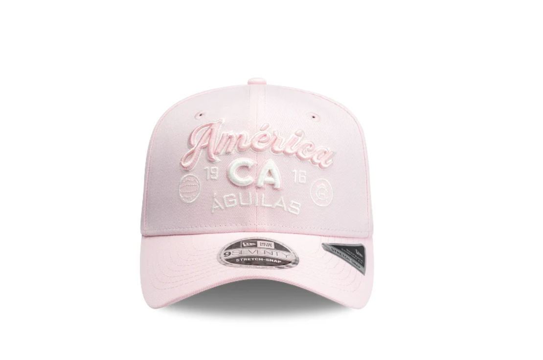 New Era Club America 9Seventy "Grandes de Corazon" Side Patch Strech-Snap - Pink product image 2, provided for visual