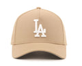 New Era Los Angeles Dodgers 9Forty A-Frame Womens Hat - Beige product image 1, provided for visual reference and product