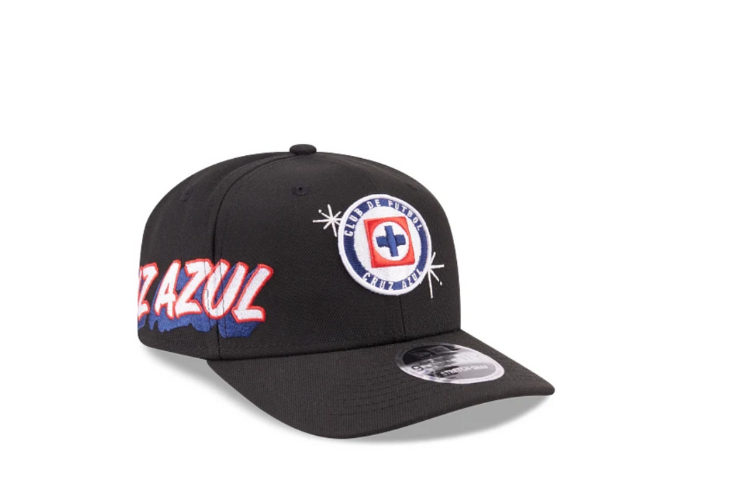 New Era Club Chivas 9Seventy "Chivas" Side Patch Strech-Snap - Navy product image 2, provided for visual reference and
