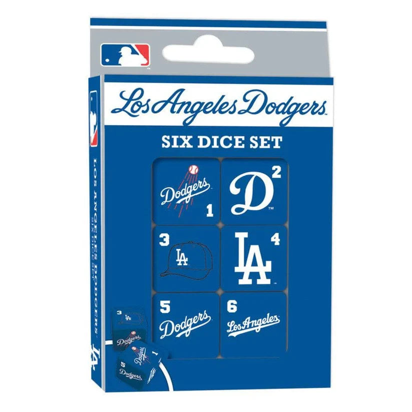 Los Angeles Dodgers Dice Set - 19mm product image 1, provided for visual reference and product detail review