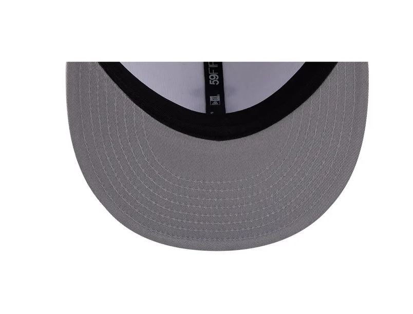 New Era Los Angeles Angels 59FIFTY Fitted - White/Black product image 5, provided for visual reference and product detail