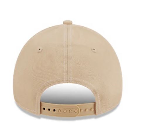 New Era Los Angeles Dodgers 9Forty A-Frame Womens Hat - Beige product image 3, provided for visual reference and product