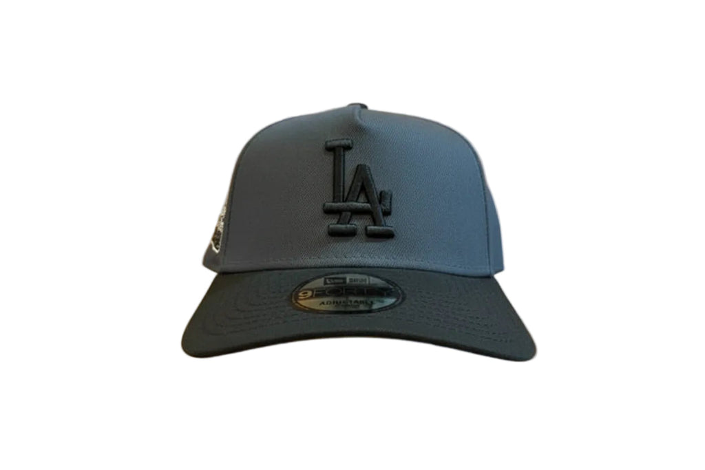 New Era Los Angeles Dodgers Gray/black Back2Back Champs a frame product image 1, provided for visual reference and product